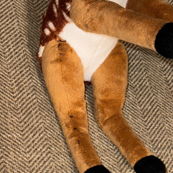 Wild Republic Plush Fawn Deer Stuffed Toy Animal Brown and White - Picture 10 of 15